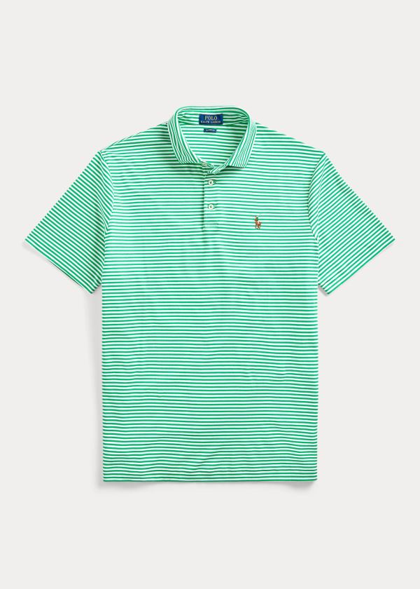 Men's Polo Ralph Lauren Classic Fit Soft Cotton Polos | 837592LGX